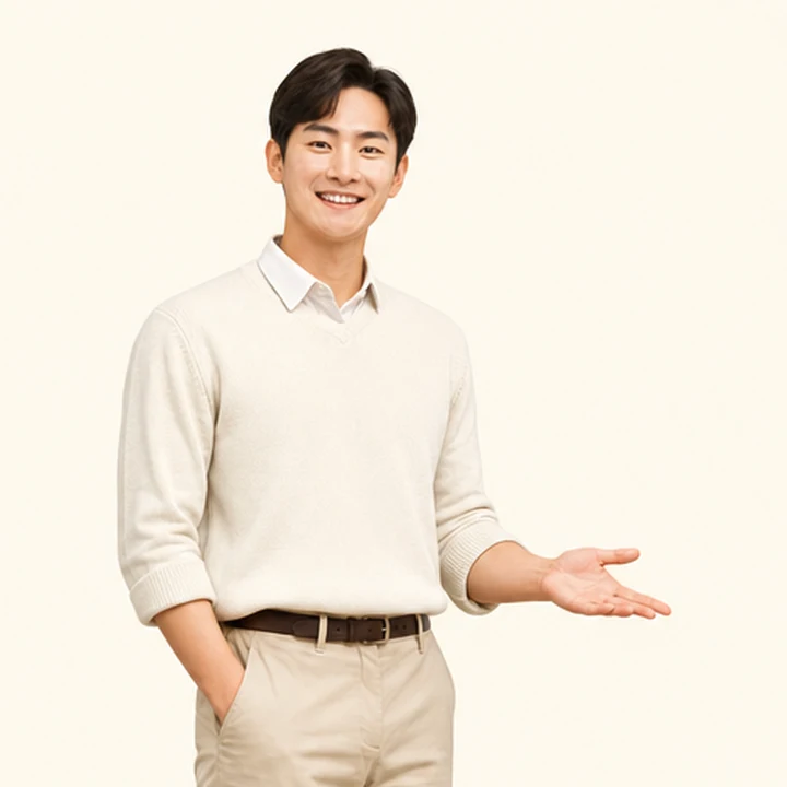 QM6 신차 장기렌트카 상담 신청을 안내하는 담당자